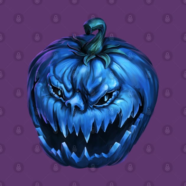 Blue pumpkin by Anilia