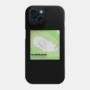 Kilimanjaro Heights: Tanzanian Summit Phone Case