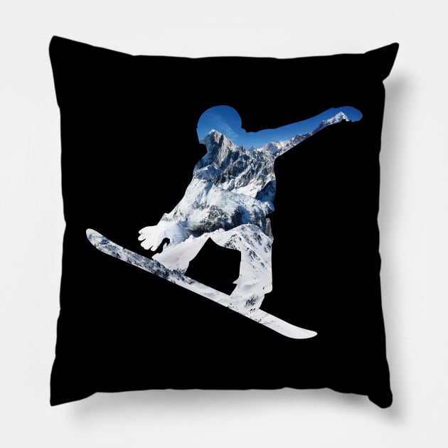 Snowboard Pillow by nuijten