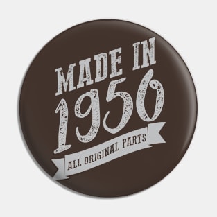 Made in 1950 all original part silver Pin