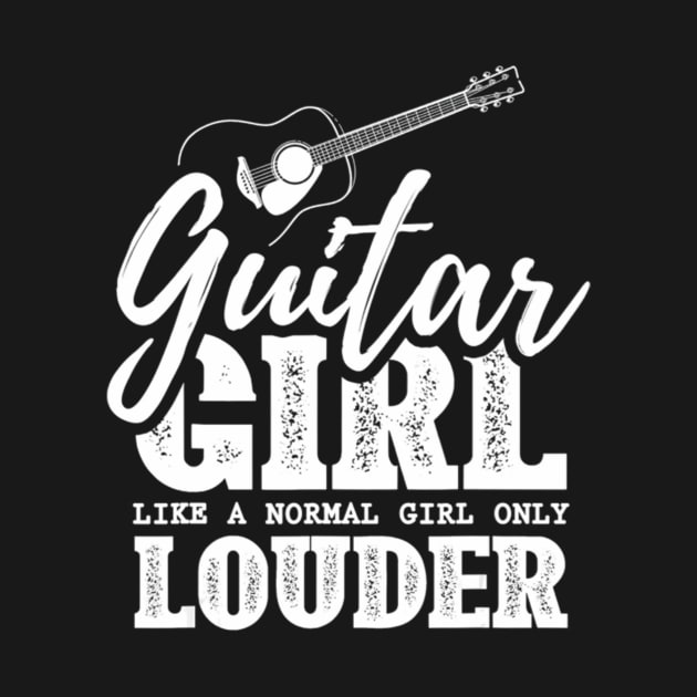 Guitar Girl Like A Normal Girl Only Louder by FogHaland86