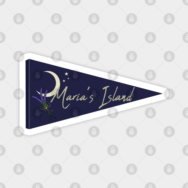 Maria's Island Magnet by TreyLemons