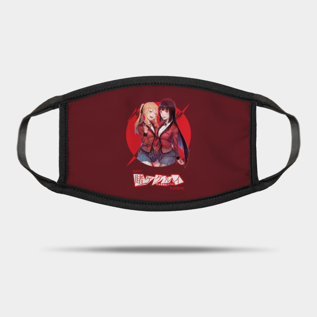 Kakegurui Anime Character Mary And Yumeko Style Kakegurui The Student Council Mask Teepublic Kawamoto homura illustration (manga, original character): teepublic