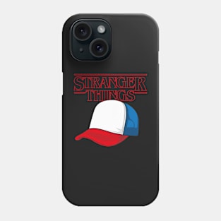 Stranger Things Dustin Red white and Blue Cap Phone Case