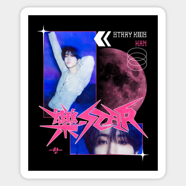 Stray Kids SKZ Rock-star 5-star sticker Sticker for Sale by