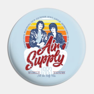 Air Supply World Tour Pin