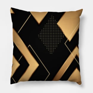 Background Golden On Pillow