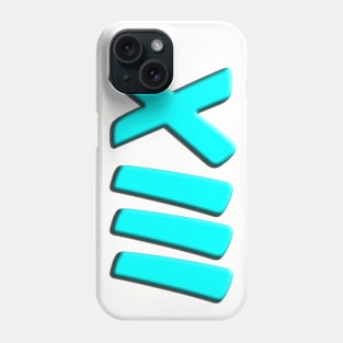 LOGO BLUE XIII number 13 Phone Case