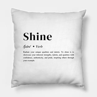 Motivational Word - Daily Affirmations and Inspiration Quote, Affirmation Quote Pillow