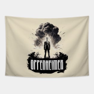 OPPENHEIMER BLACK WHITE Tapestry