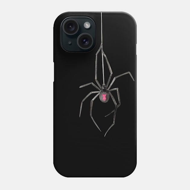 Black widow Phone Case by ExprEssie