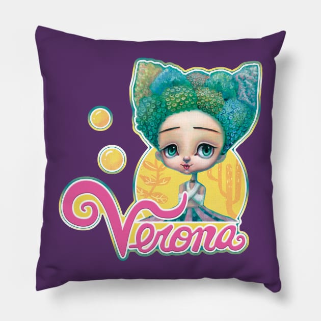 Coral Child Pillow by VeronaChen