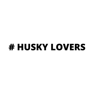 husky lovers T-Shirt