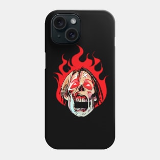 Zombie Man Angry Flame !! Phone Case