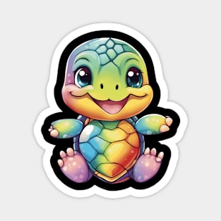 Kawaii Turtle Magnet