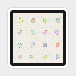 Easter Egg Pattern Magnet
