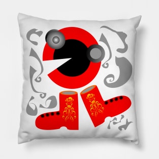 red shoes Pillow