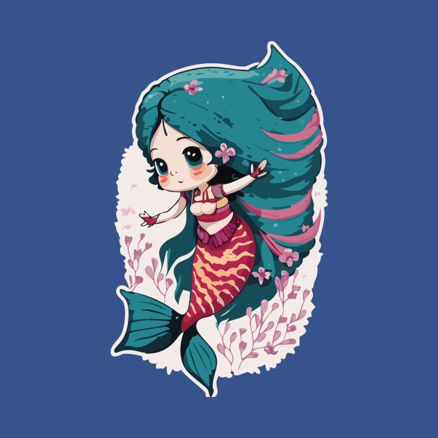 cute mermaid by CRAZYMAN