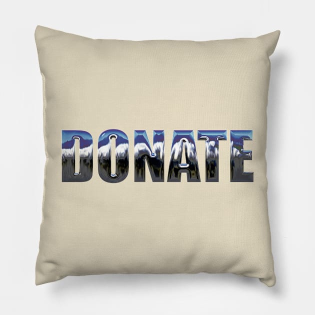 Donate Pillow by funfun