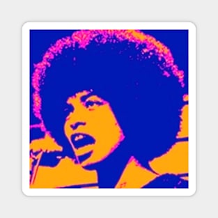 Angela Davis - Stylized Bold Magnet