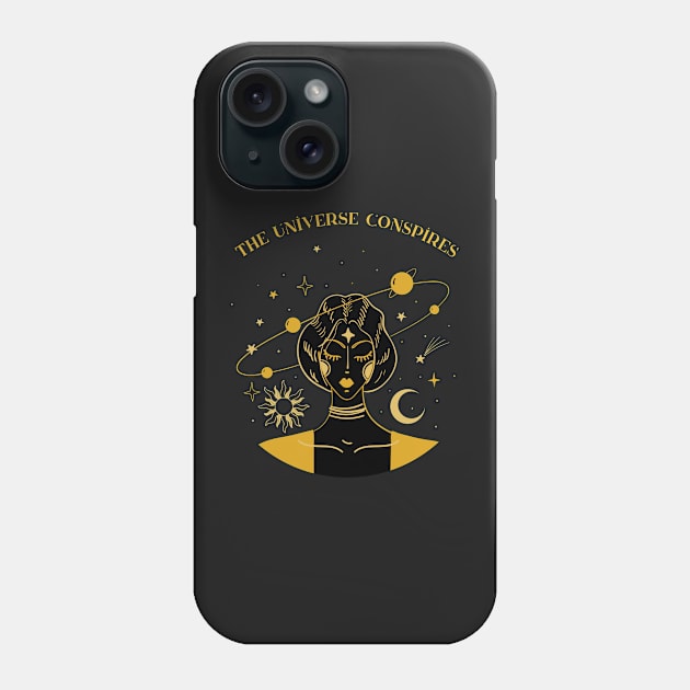 The Universe Conspires Phone Case by disturbingwonderland