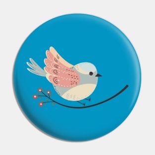 cute chubby bird Pin