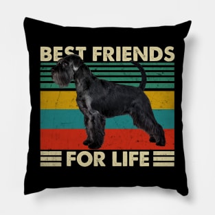 Best Friends For Life Schnauzer Elegance, Tee Trendsetter Pillow