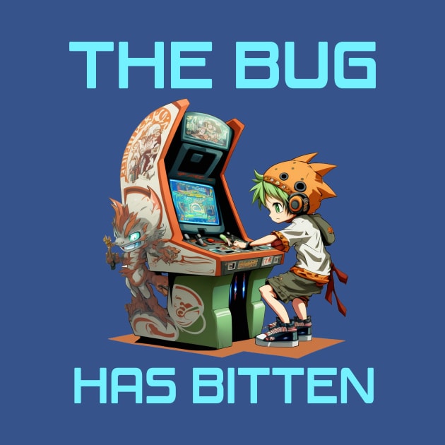 Video games gamer arcade the bug has bitten by Antzyzzz