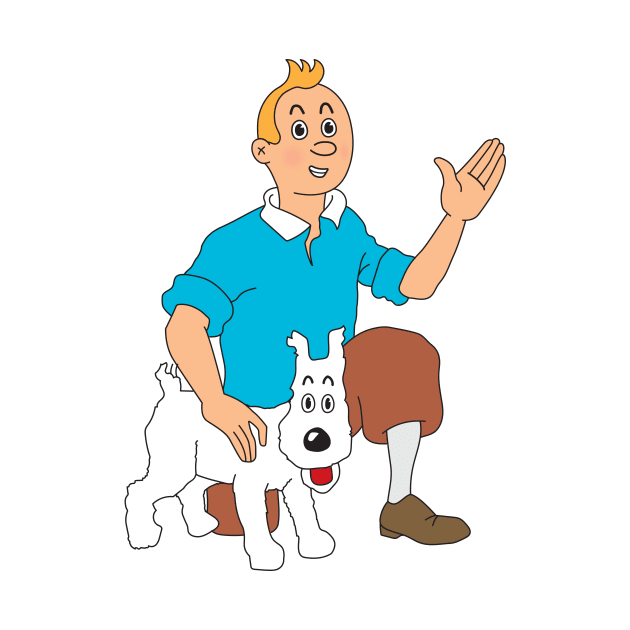 Tintin and milo by abbmo