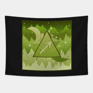 Sagittarius Zodiac Sign Tapestry