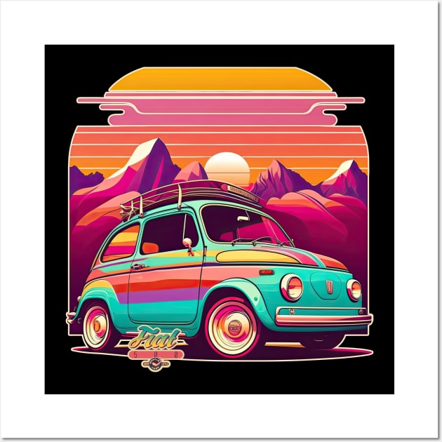 Fiat 500 - Fiat 500 - Posters and Art Prints | TeePublic