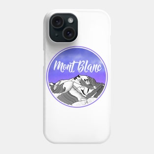 Mont blanc France Phone Case