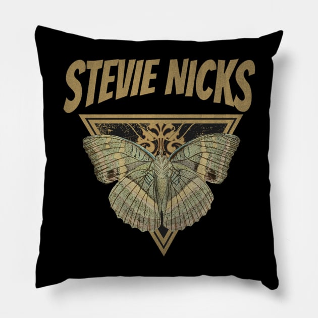 Stevie Nicks // Fly Away Butterfly Pillow by CitrusSizzle