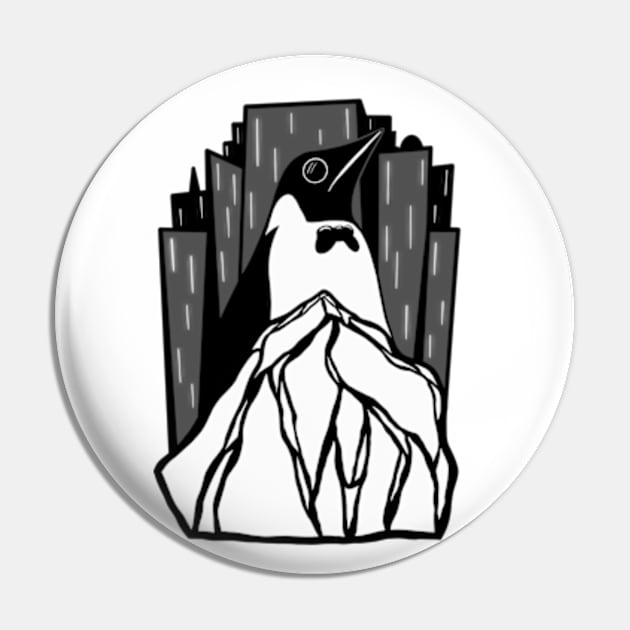 Penguin’s Iceberg Lounge Pin by Jamie Collins