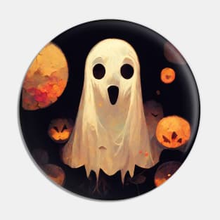 The Ghost Among Us Pin