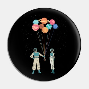 Planet Balloons Galaxy Just For You Pin