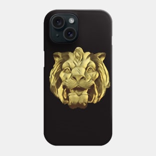 Lion Head Sculpture Phone Case