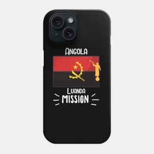 Angola Luanda Mormon LDS Mission Missionary Shirt and Gift Phone Case