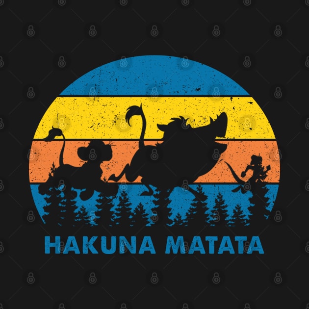 Retro Hakuna Matata by Symmetry Stunning Portrait