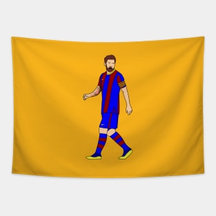 Lionel Messi (FC Barcelona) Tapestry