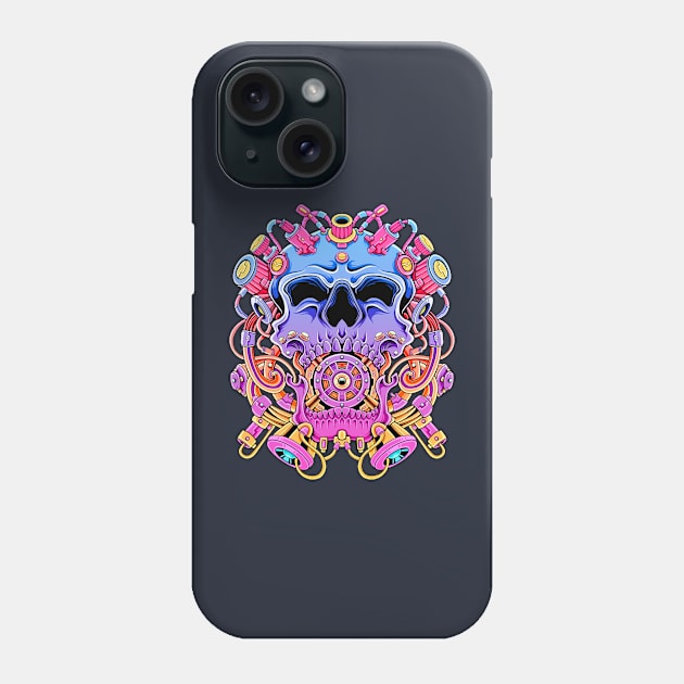 Music in The Head Phone Case by Efexampink