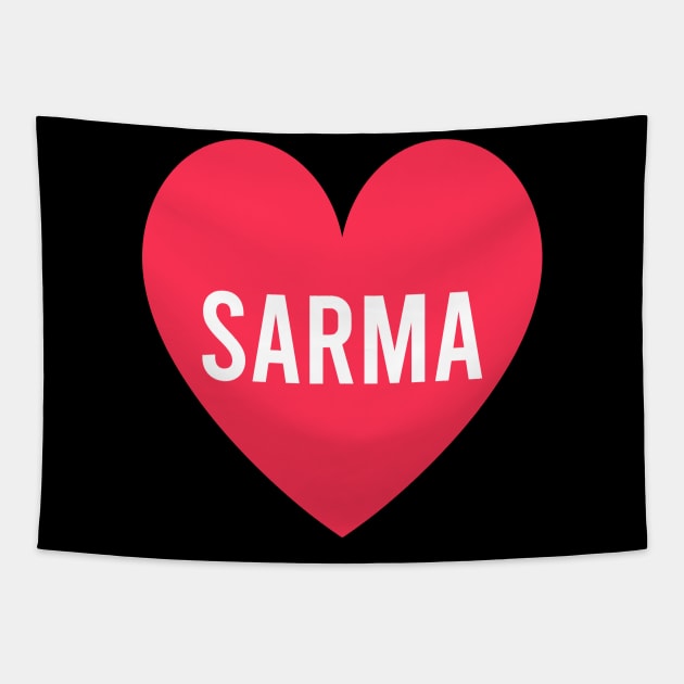 love sarma Tapestry by Slavstuff