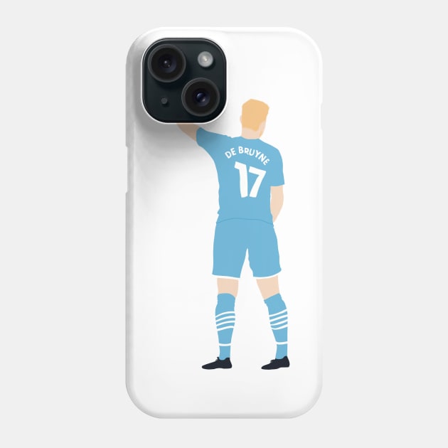 Kevin de Bruyne minimalist illustration Phone Case by maoudraw