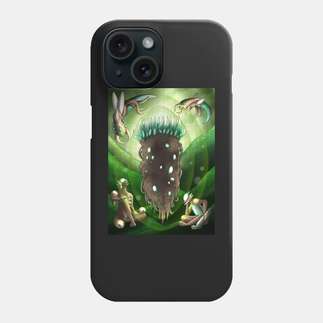 Vortex pillar (digital version) Phone Case by Bettypico