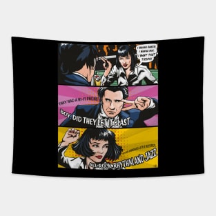 Pulp Fiction Twist Contest Tapestry