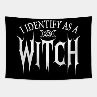 Wiccan Witchcraft I Identify As A Witch Tapestry