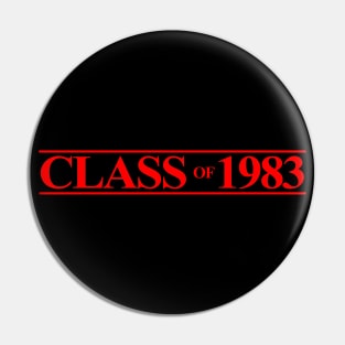 Class Of 1983 Pin