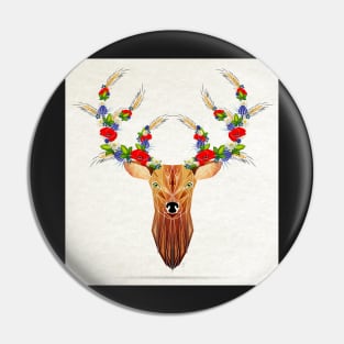 deer spring Pin