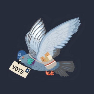 Vote by Carrier Pigeon T-Shirt