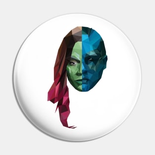 Gamora - Nebula Poly Pin